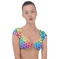 Heart Energy Medicine Cap Sleeve Ring Bikini Top by Ket1n9