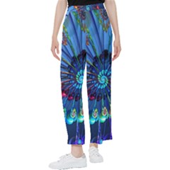 Top Peacock Feathers Women s Pants  by Ket1n9