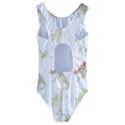 Dinosaur Art Pattern Kids  Cut-Out Back One Piece Swimsuit View2