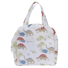 Dinosaur Art Pattern Boxy Hand Bag by Ket1n9