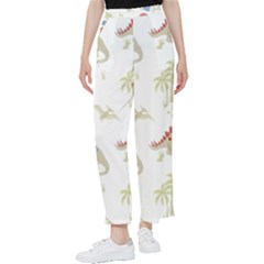 Dinosaur Art Pattern Women s Pants  by Ket1n9