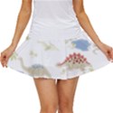 Dinosaur Art Pattern Women s Skort View1