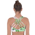 Horse-horses-animal-world-green Cross String Back Sports Bra View2