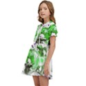 Horse-horses-animal-world-green Kids  Sweet Collar Dress View3