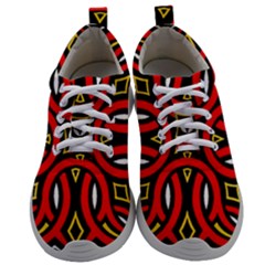 Traditional Art Pattern Mens Athletic Shoes