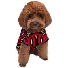 Traditional Art Pattern Dog T-shirt