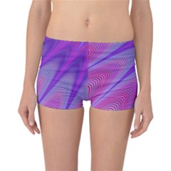 Purple-star-sun-sunshine-fractal Reversible Boyleg Bikini Bottoms by Ket1n9