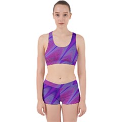 Purple-star-sun-sunshine-fractal Work It Out Gym Set by Ket1n9