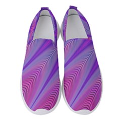 Purple-star-sun-sunshine-fractal Women s Slip On Sneakers by Ket1n9