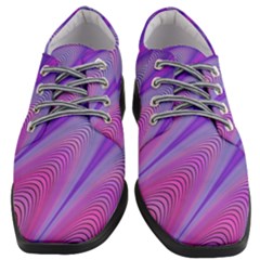 Purple-star-sun-sunshine-fractal Women Heeled Oxford Shoes by Ket1n9