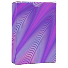 Purple-star-sun-sunshine-fractal Playing Cards Single Design (rectangle) With Custom Box