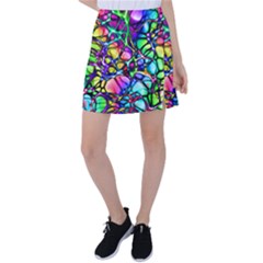 Network-nerves-nervous-system-line Tennis Skirt by Ket1n9