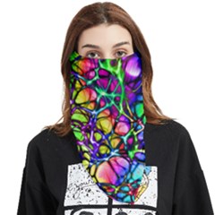 Network-nerves-nervous-system-line Face Covering Bandana (triangle) by Ket1n9