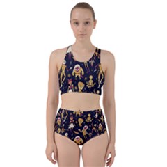 Alien Surface Pattern Racer Back Bikini Set by Ket1n9