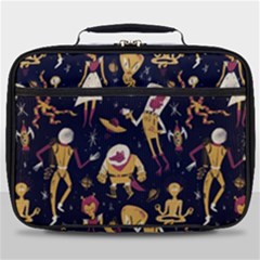 Alien Surface Pattern Full Print Lunch Bag by Ket1n9