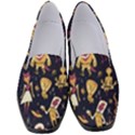 Alien Surface Pattern Women s Classic Loafer Heels View1