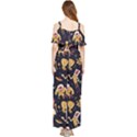 Alien Surface Pattern Draped Sleeveless Chiffon Jumpsuit View2