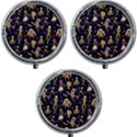 Alien Surface Pattern Mini Round Pill Box (Pack of 3) View1