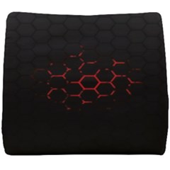 Abstract Pattern Honeycomb Seat Cushion by Ket1n9