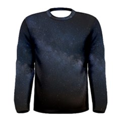 Cosmos-dark-hd-wallpaper-milky-way Men s Long Sleeve T-shirt by Ket1n9