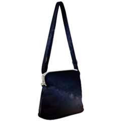 Cosmos-dark-hd-wallpaper-milky-way Zipper Messenger Bag