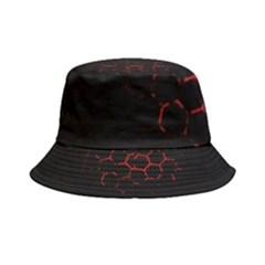 Abstract Pattern Honeycomb Inside Out Bucket Hat by Ket1n9