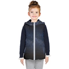 Cosmos-dark-hd-wallpaper-milky-way Kids  Hooded Puffer Vest by Ket1n9