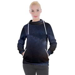 Cosmos-dark-hd-wallpaper-milky-way Women s Hooded Pullover by Ket1n9