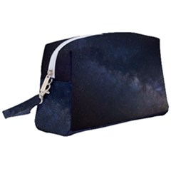 Cosmos-dark-hd-wallpaper-milky-way Wristlet Pouch Bag (large) by Ket1n9