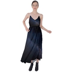 Cosmos-dark-hd-wallpaper-milky-way Tie Back Maxi Dress by Ket1n9