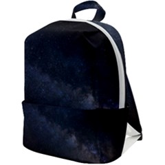 Cosmos-dark-hd-wallpaper-milky-way Zip Up Backpack by Ket1n9