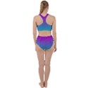 Background-pink-blue-gradient Racer Back Bikini Set View2