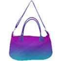 Background-pink-blue-gradient Removable Strap Handbag View1