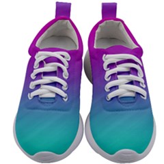 Background-pink-blue-gradient Kids Athletic Shoes