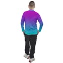 Background-pink-blue-gradient Men s Pique Long Sleeve T-Shirt View2