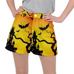 Halloween Night Terrors Women s Ripstop Shorts by Ket1n9