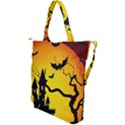 Halloween Night Terrors Shoulder Tote Bag View2