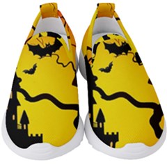 Halloween Night Terrors Kids  Slip On Sneakers by Ket1n9