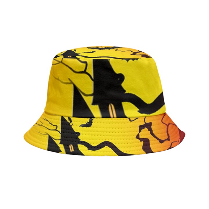 Halloween Night Terrors Inside Out Bucket Hat