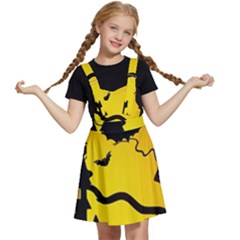 Halloween Night Terrors Kids  Apron Dress by Ket1n9