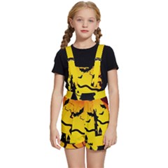 Halloween Night Terrors Kids  Short Overalls by Ket1n9