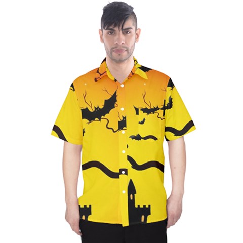 Halloween Night Terrors Men s Hawaii Shirt by Ket1n9