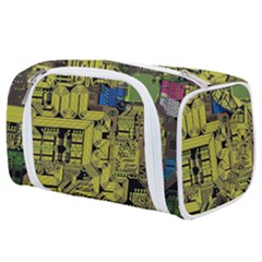 Technology Circuit Board Toiletries Pouch by Ket1n9