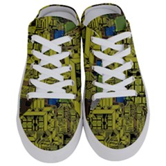 Technology Circuit Board Half Slippers by Ket1n9