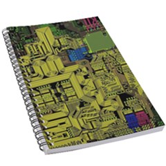 Technology Circuit Board 5 5  X 8 5  Notebook by Ket1n9