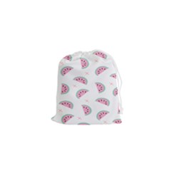 Watermelon Wallpapers  Creative Illustration And Patterns Drawstring Pouch (xs) by Ket1n9