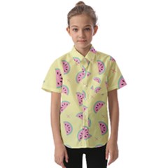 Watermelon Wallpapers  Creative Illustration And Patterns Kids  Short Sleeve Shirt by Ket1n9