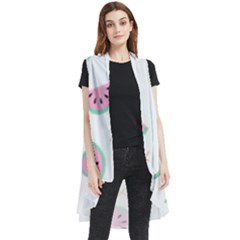 Watermelon Wallpapers  Creative Illustration And Patterns Sleeveless Chiffon Waistcoat Shirt