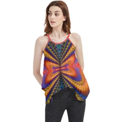 Casanova Abstract Art-colors Cool Druffix Flower Freaky Trippy Flowy Camisole Tank Top by Ket1n9