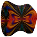 Casanova Abstract Art-colors Cool Druffix Flower Freaky Trippy Velour Head Support Cushion View3